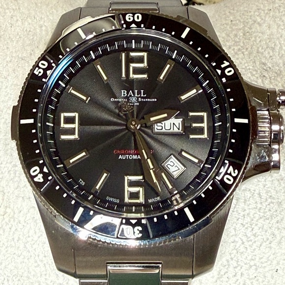 Ball Engineer Hydrocarbon Airborne II Day/Date Men’s Watch DM2076C - Picture 1 of 8